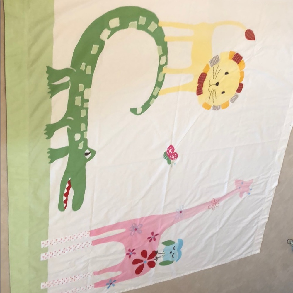 EUC POTTERY BARN KIDS SHOWER CURTAIN